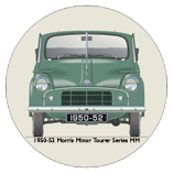 Morris Minor Tourer Series MM 1950-52 Coaster 4